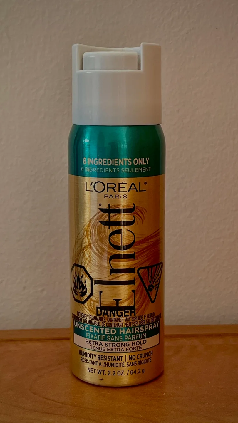 L'Oreal Elnett Unscented Hairspray Travel Size image indicator(2)