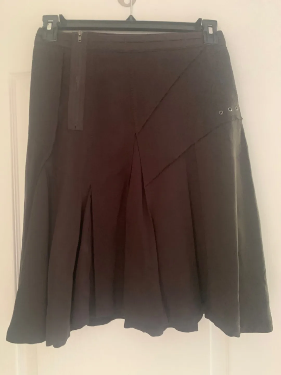 Salt & Pepper Brown Skirt Size 36 image indicator(3)