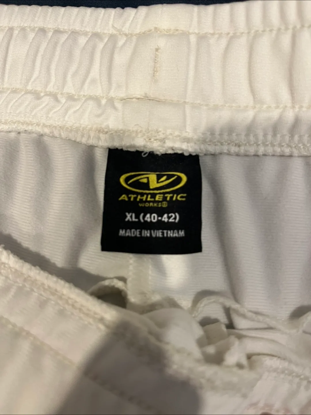 Athletic Works White Track Pants - Size XL image indicator(3)