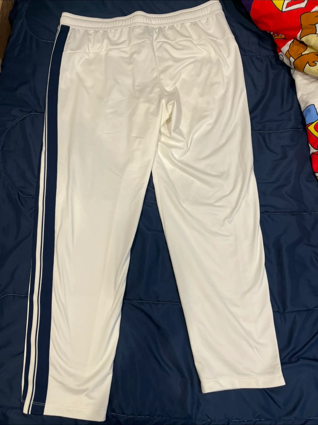Athletic Works White Track Pants - Size XL image indicator(2)