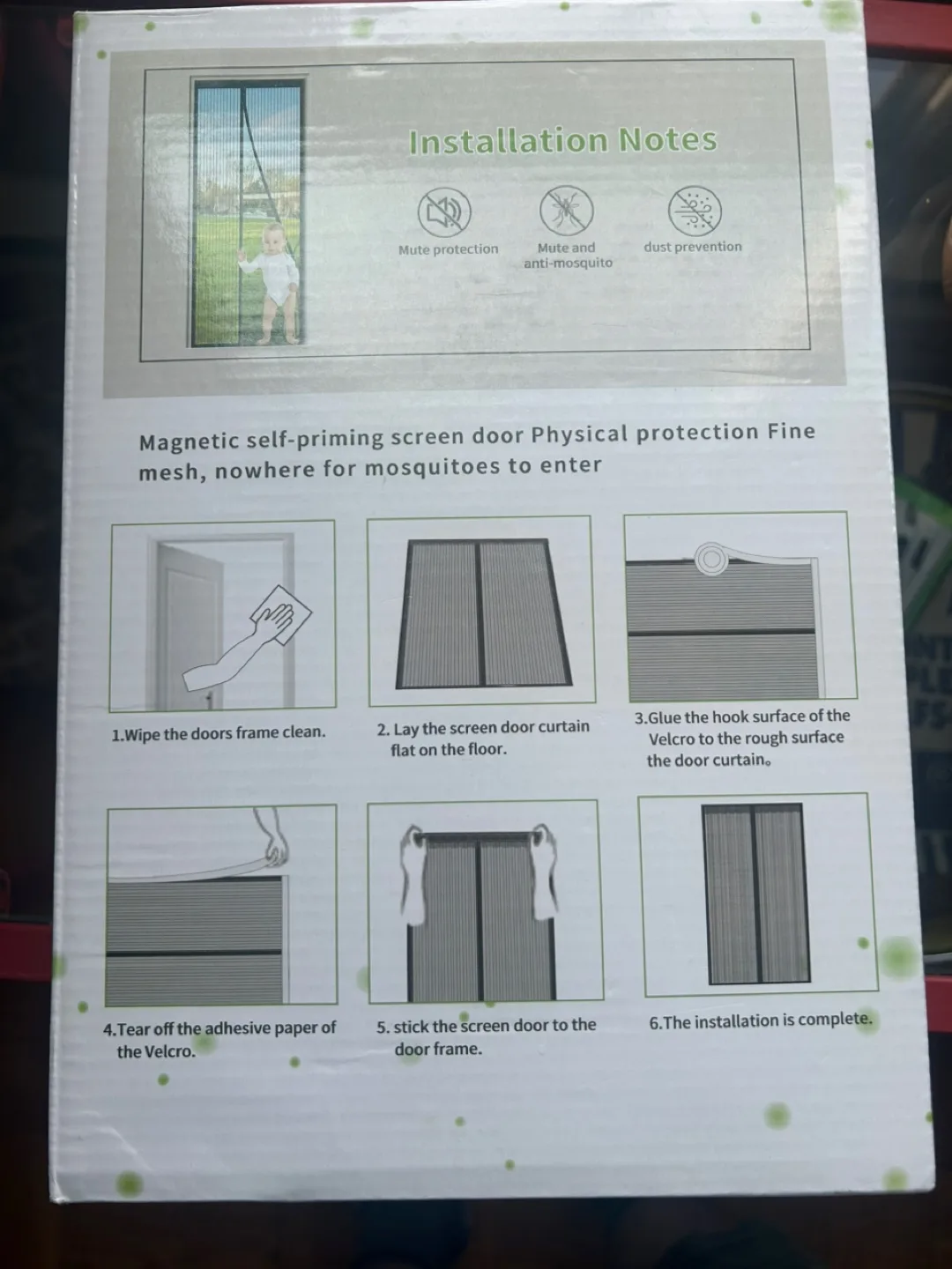 Magnetic Screen Door image indicator(2)