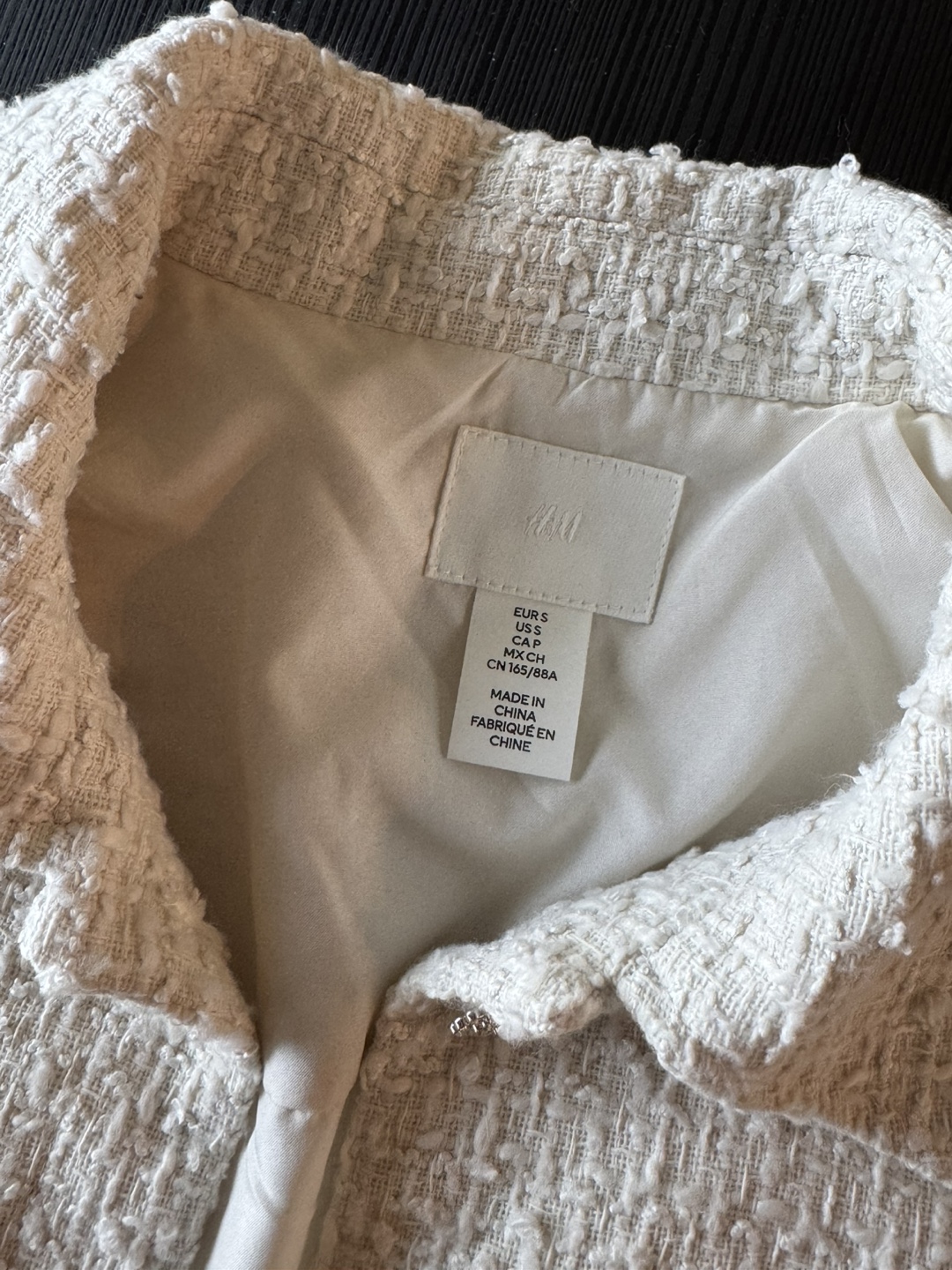 Cream Tweed Jacket - photo 2