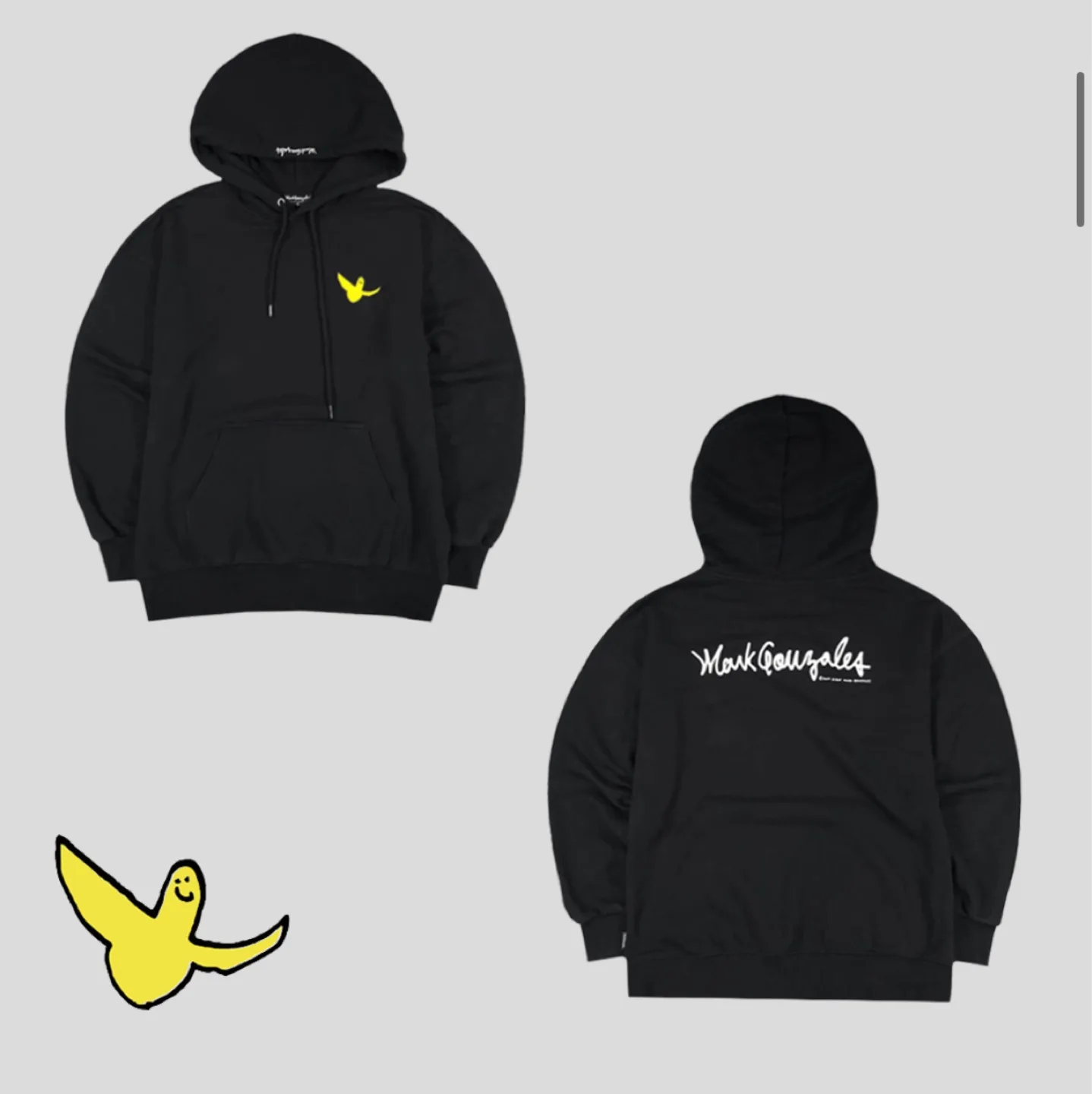 Mark Gonzales Black Hoodie thumbnail
