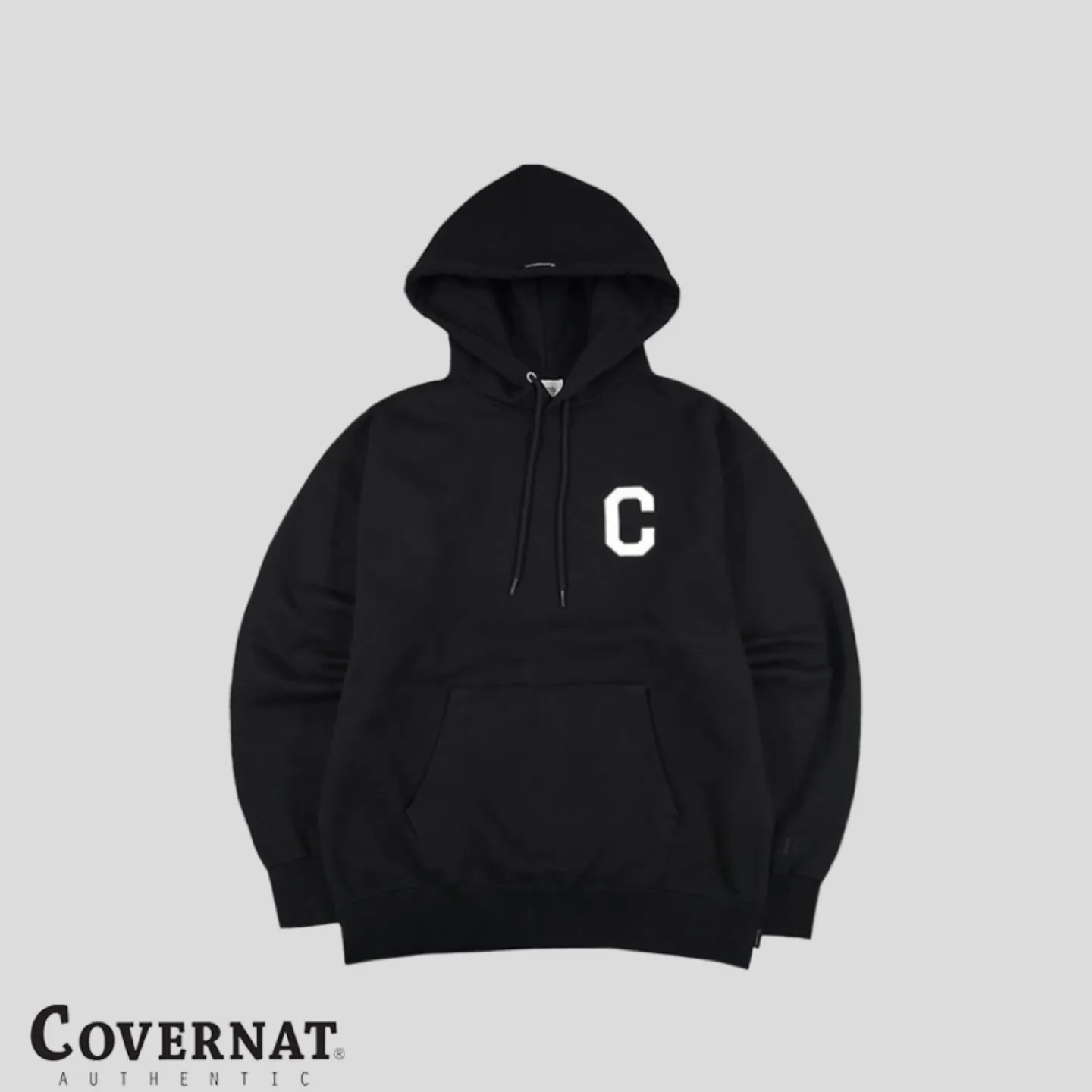 Covernat Black Hoodie thumbnail