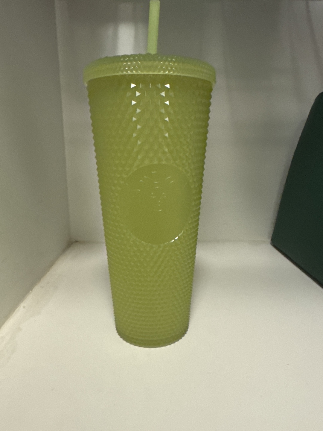 Green Studded Tumbler (Glow in the dark) - photo 2