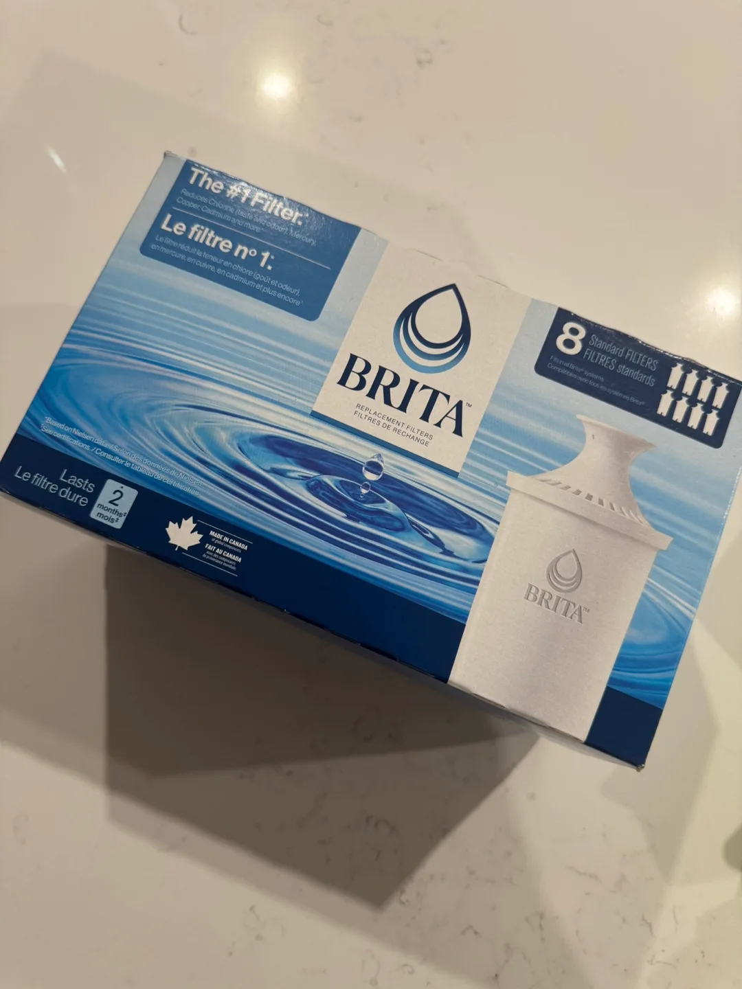 Brita Replacement Filters 8 packs thumbnail