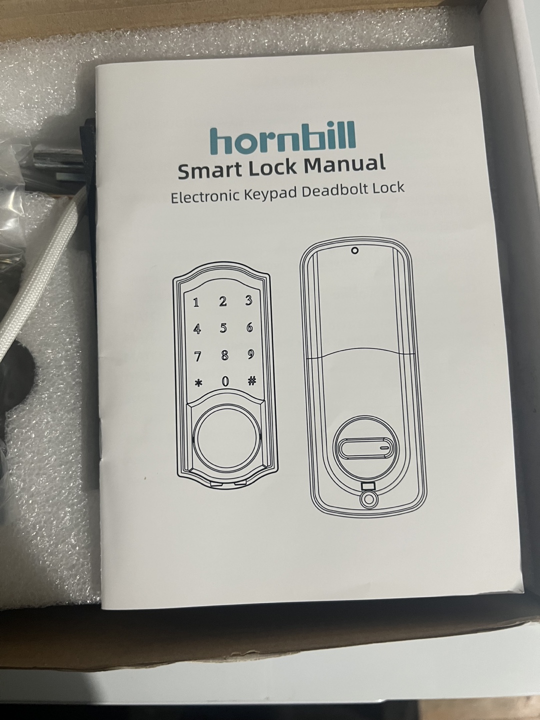 Hornbill Smart Electronic Keypad Deadbolt Lock - photo 4