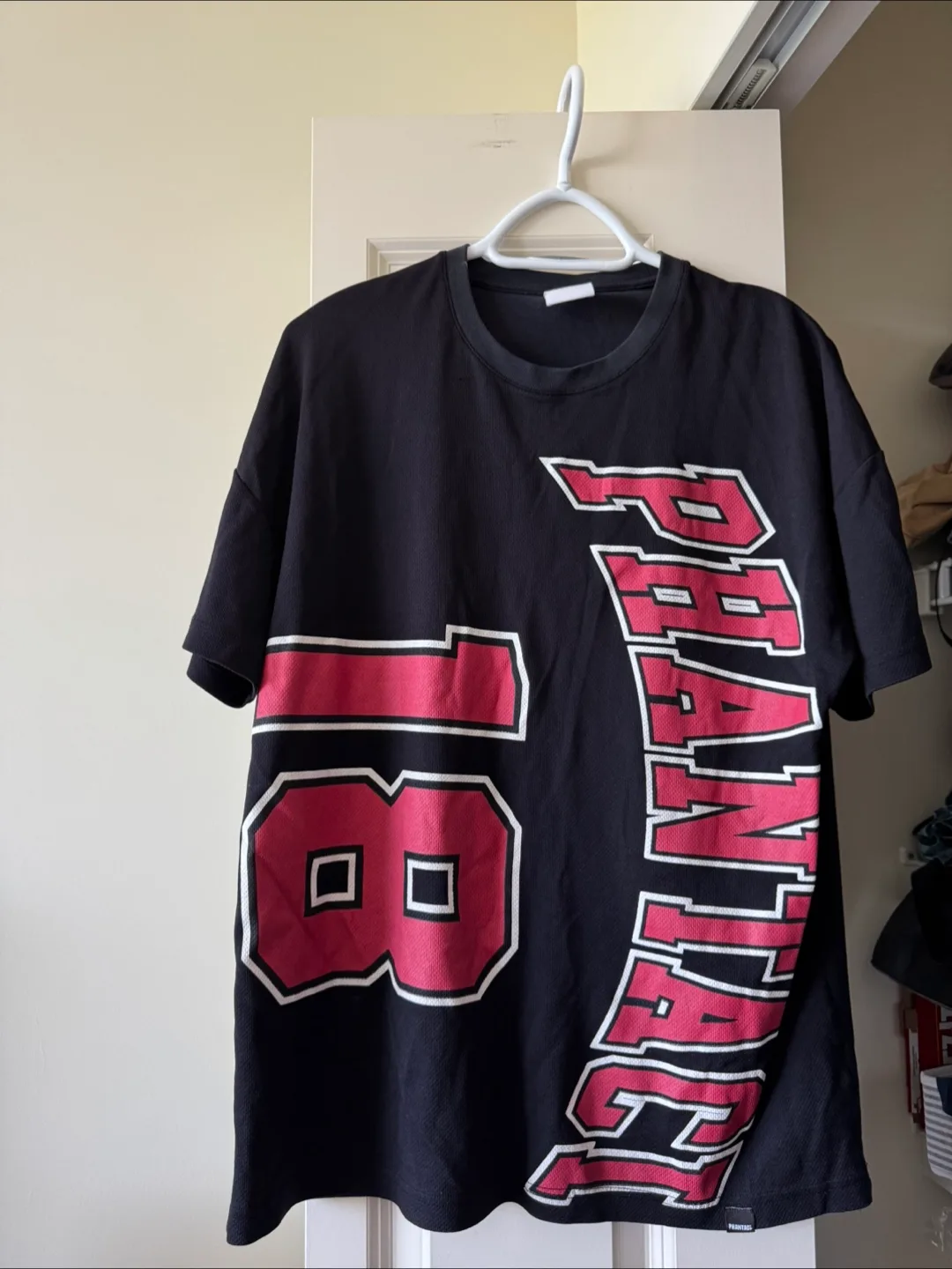 Never Give Up Sports Jersey style t-shirt thumbnail