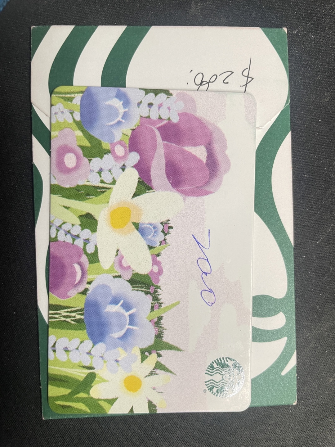 200$ Starbucks Gift Card with Envelope