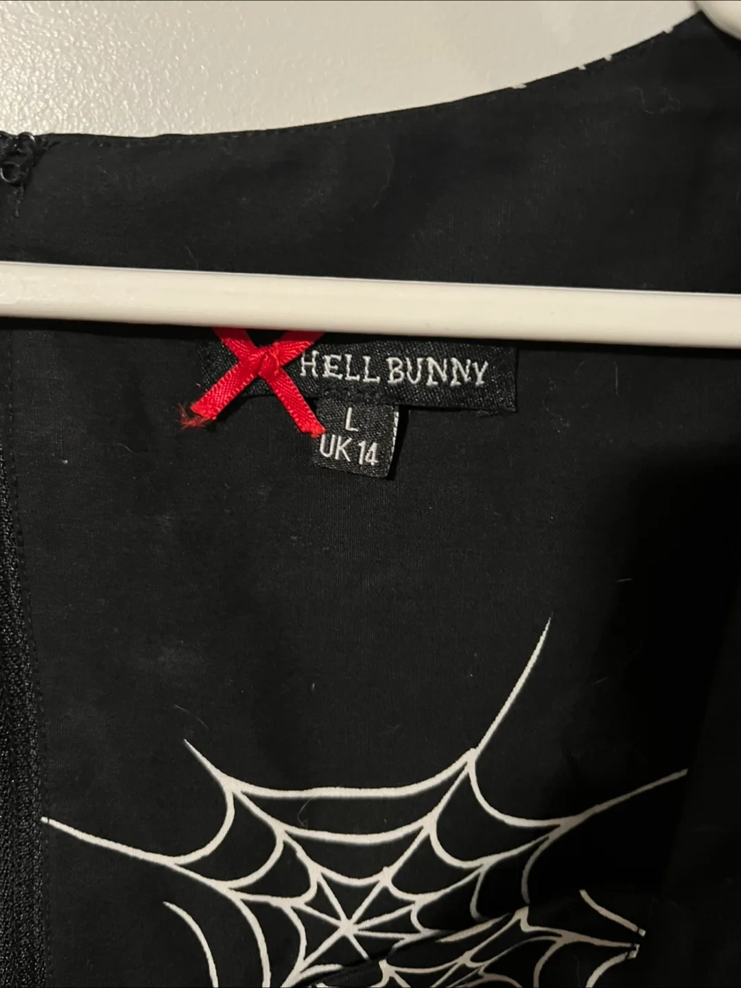 Hell Bunny Black Dress L (UK14) image indicator(3)