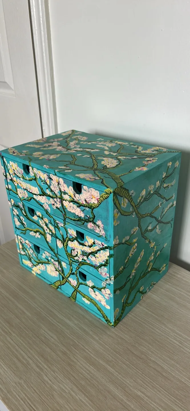 Van Gogh Inspired Artwork and Mini Chest Set image indicator(5)