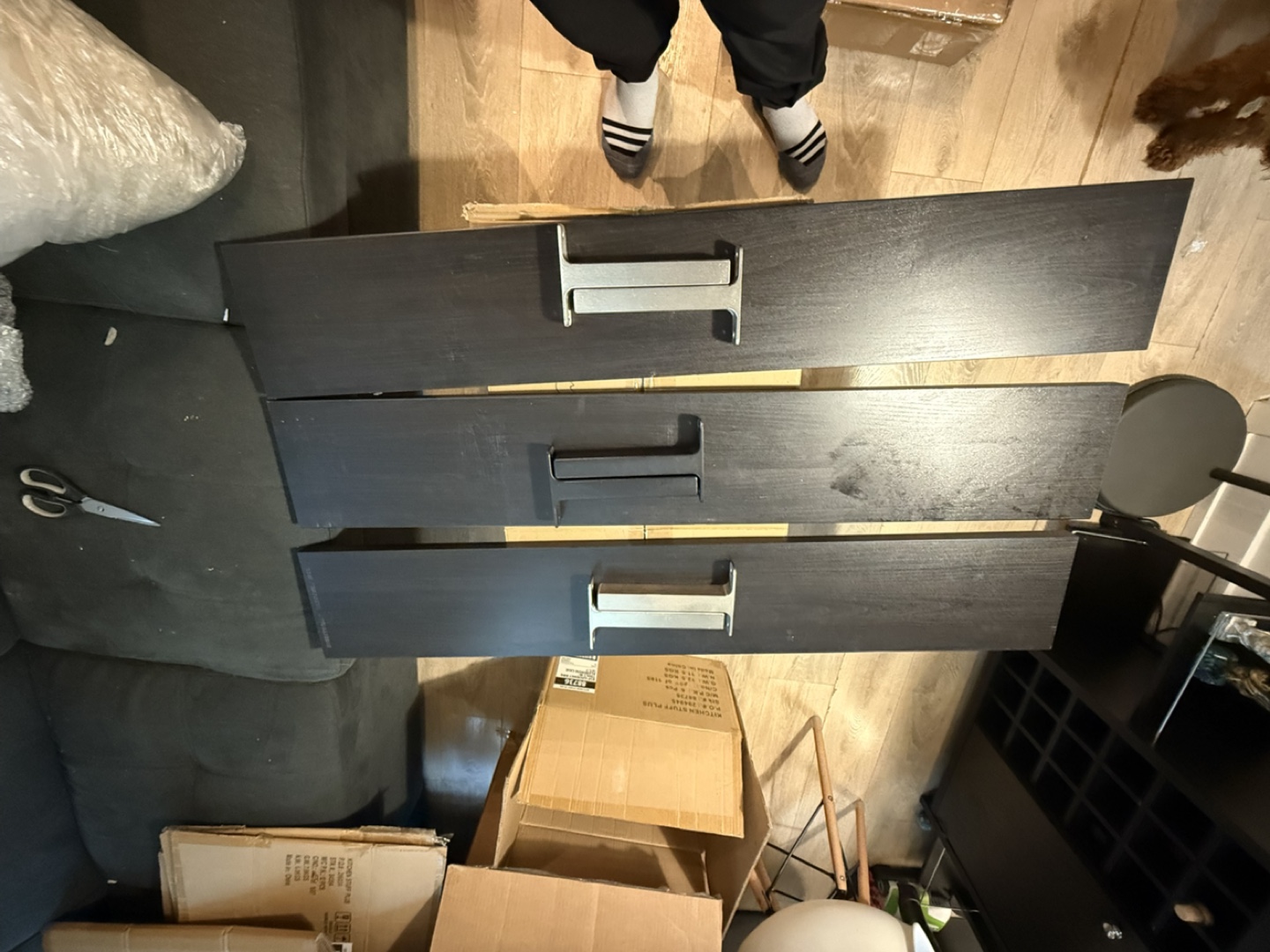 Ikea Shelving units 3 sets.  $20/set - photo 3