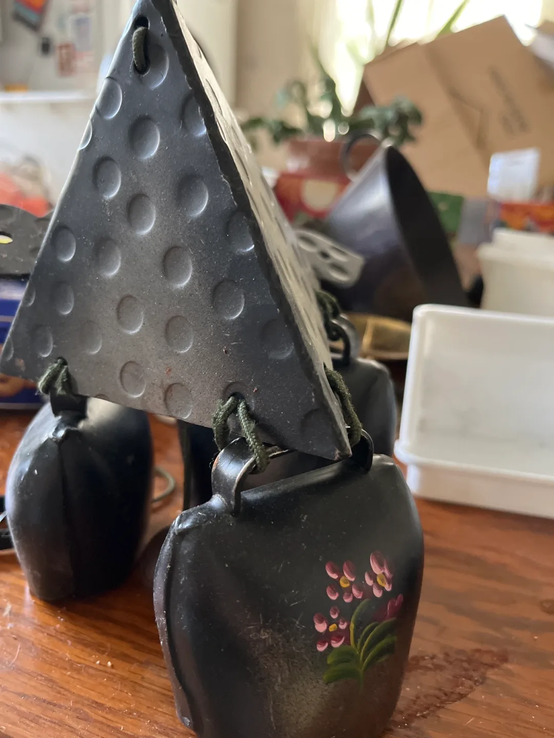 Vintage Cow Bells Wind Chime image indicator(2)