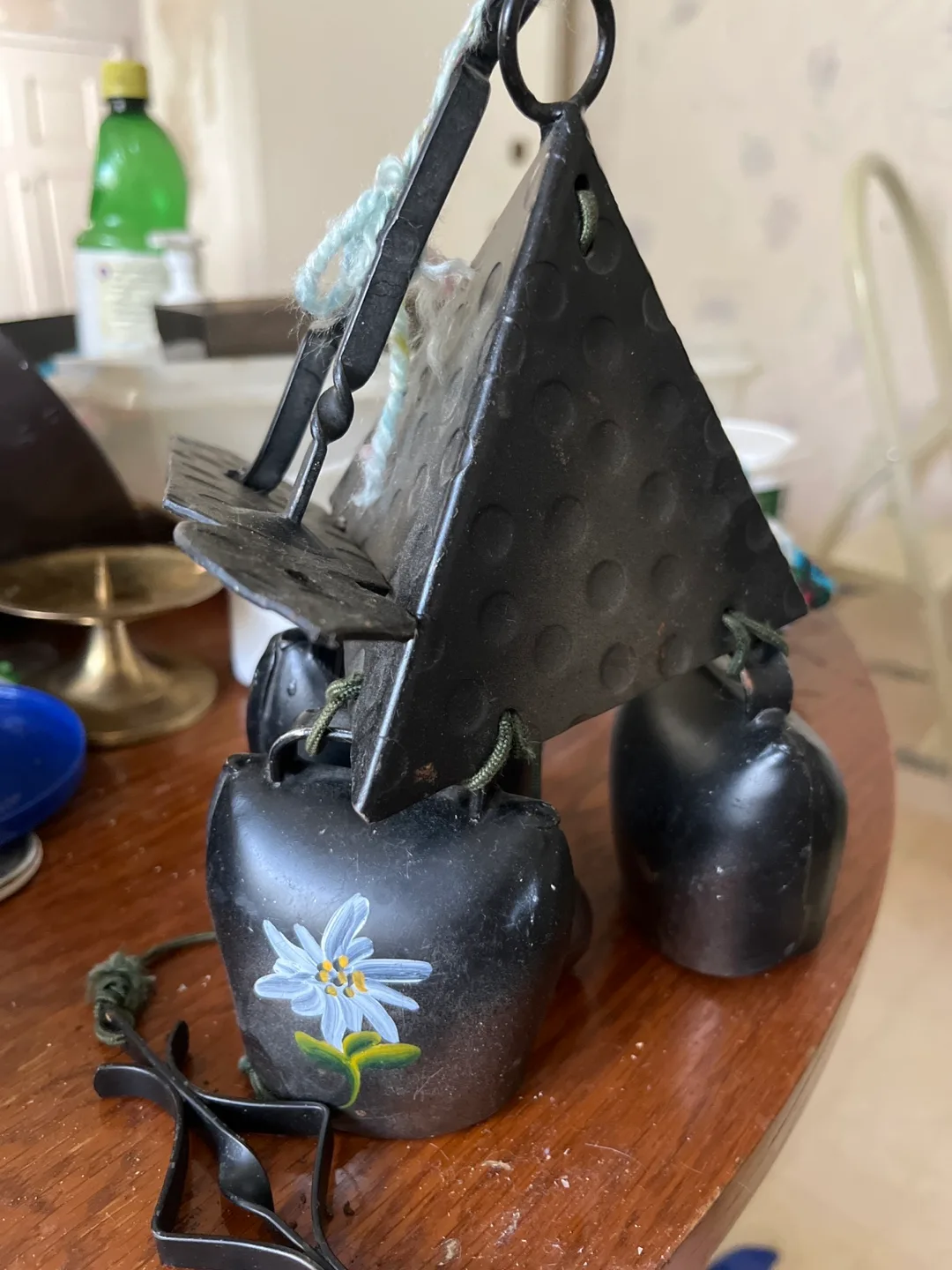 Vintage Cow Bells Wind Chime thumbnail