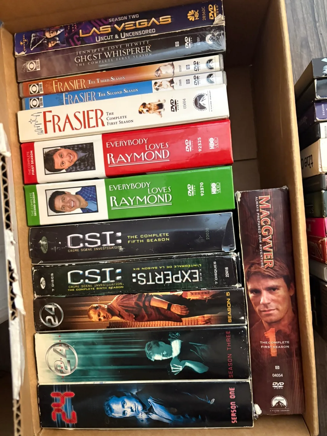 TV Show DVD Collection - NCIS, Ghost Whisperer, CSI, 24 thumbnail