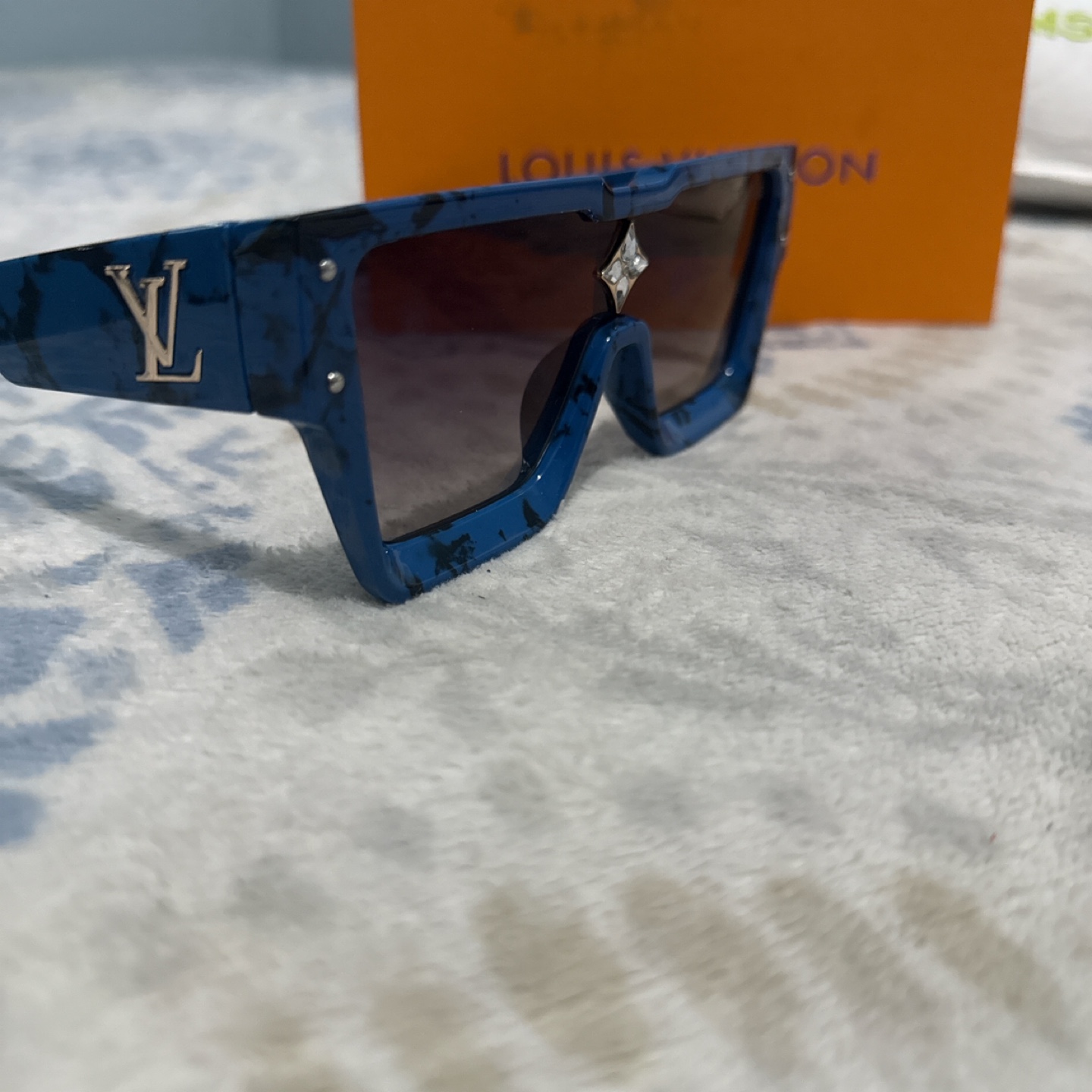Louis Vuitton Blue Sunglasses