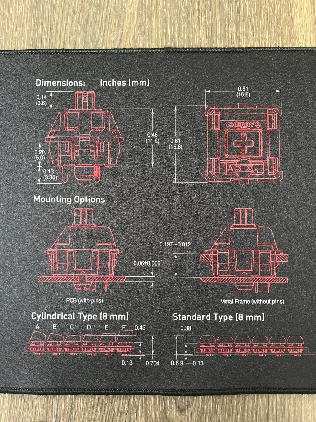 Cherry MX Mechanical X-Point Mouse Pad image indicator(3)