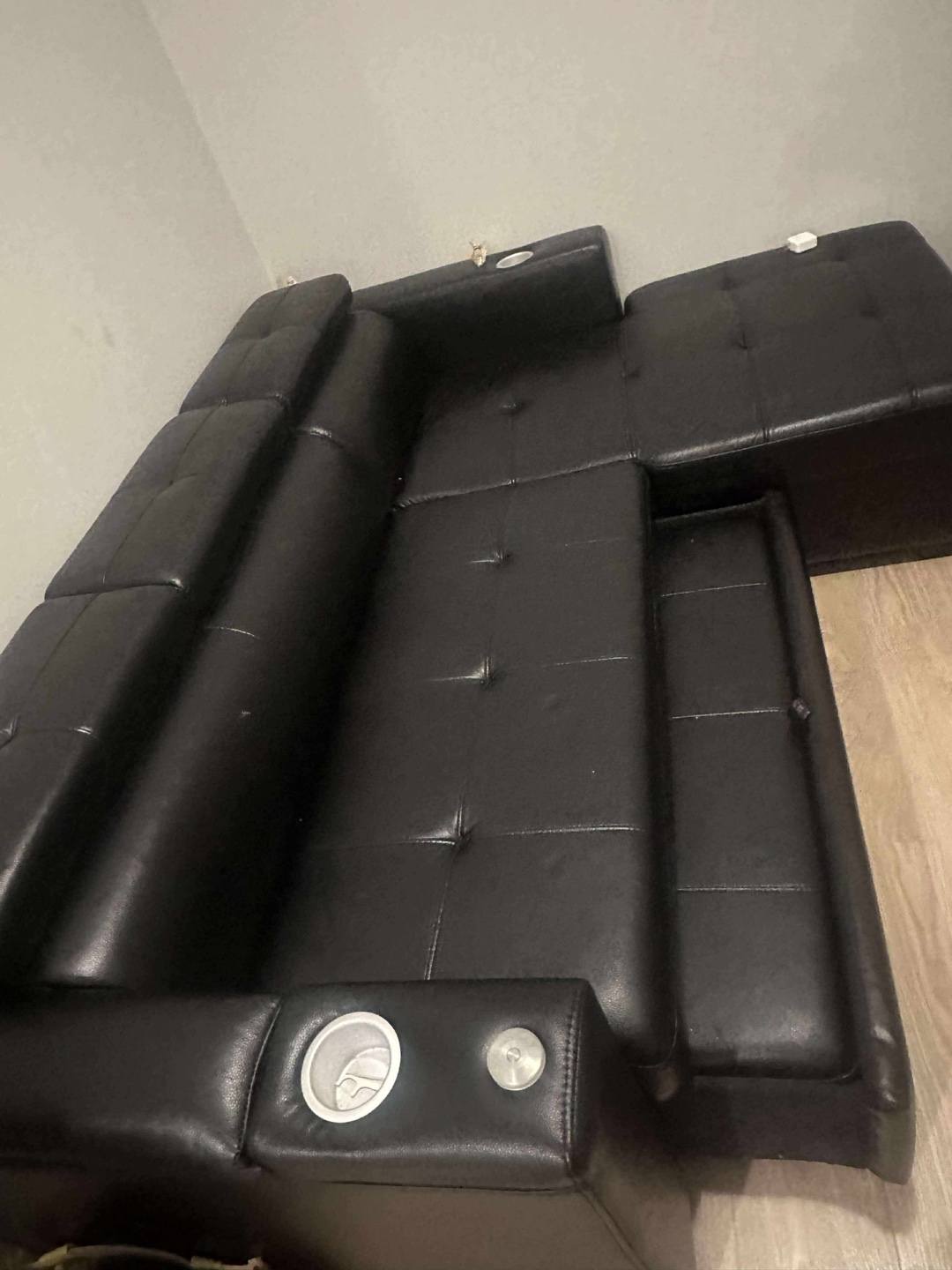 Black Sectional Couch