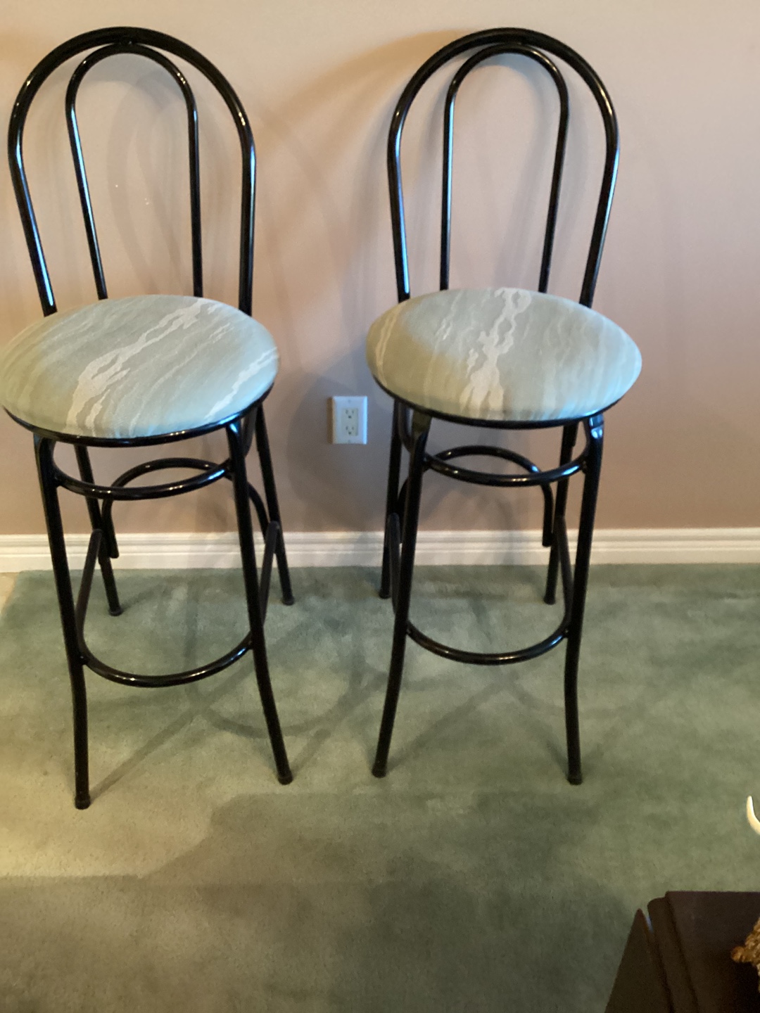 Set of Two Bar Stools - photo 2