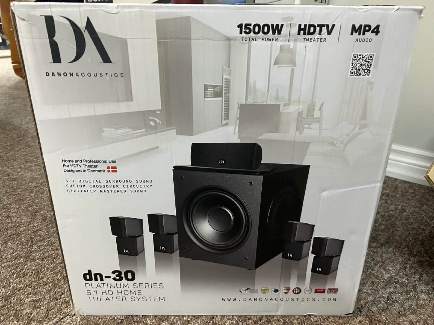 Danonacoustics dn-30 5.1 HD Home Theater System image indicator(3)
