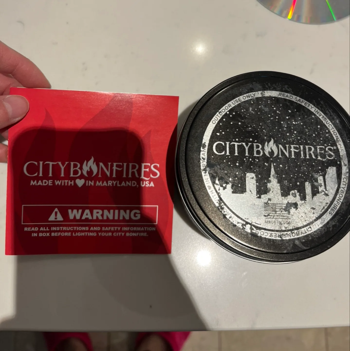 Brand new! Citybonfires portable fire pit! image indicator(2)