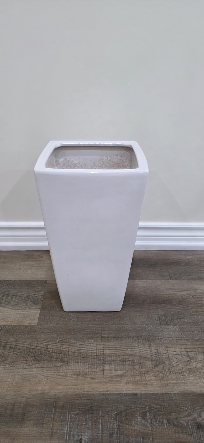 Artificial Palm Plant with White Square Pot - photo 4