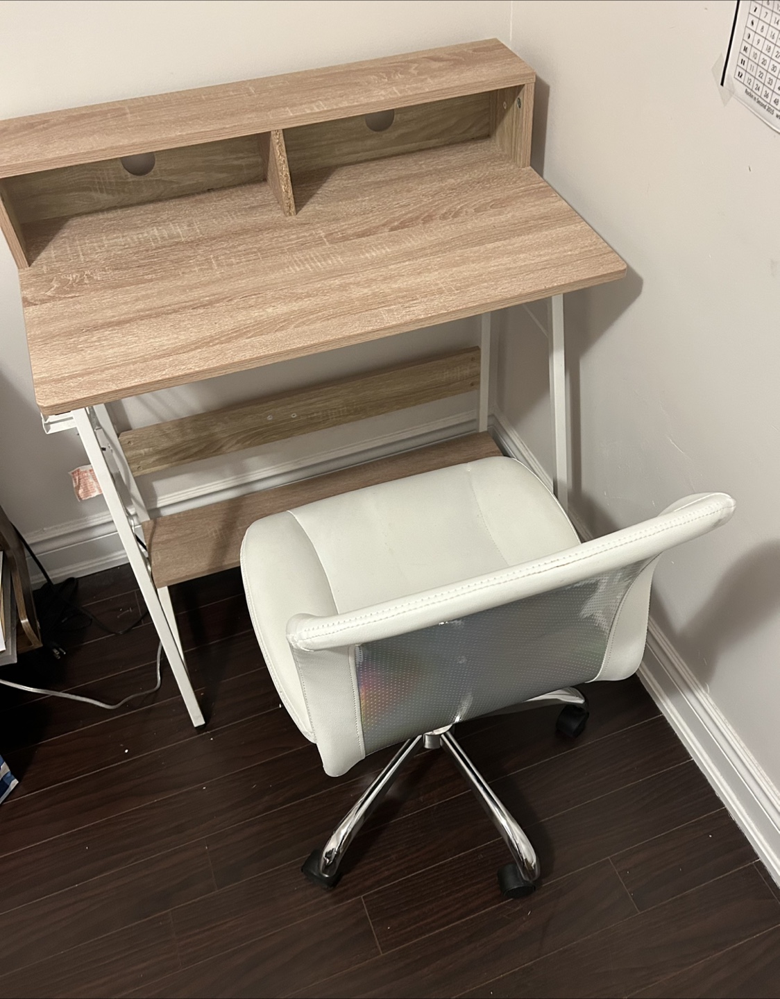 Compact Computer Desk and Office Chair - photo 2