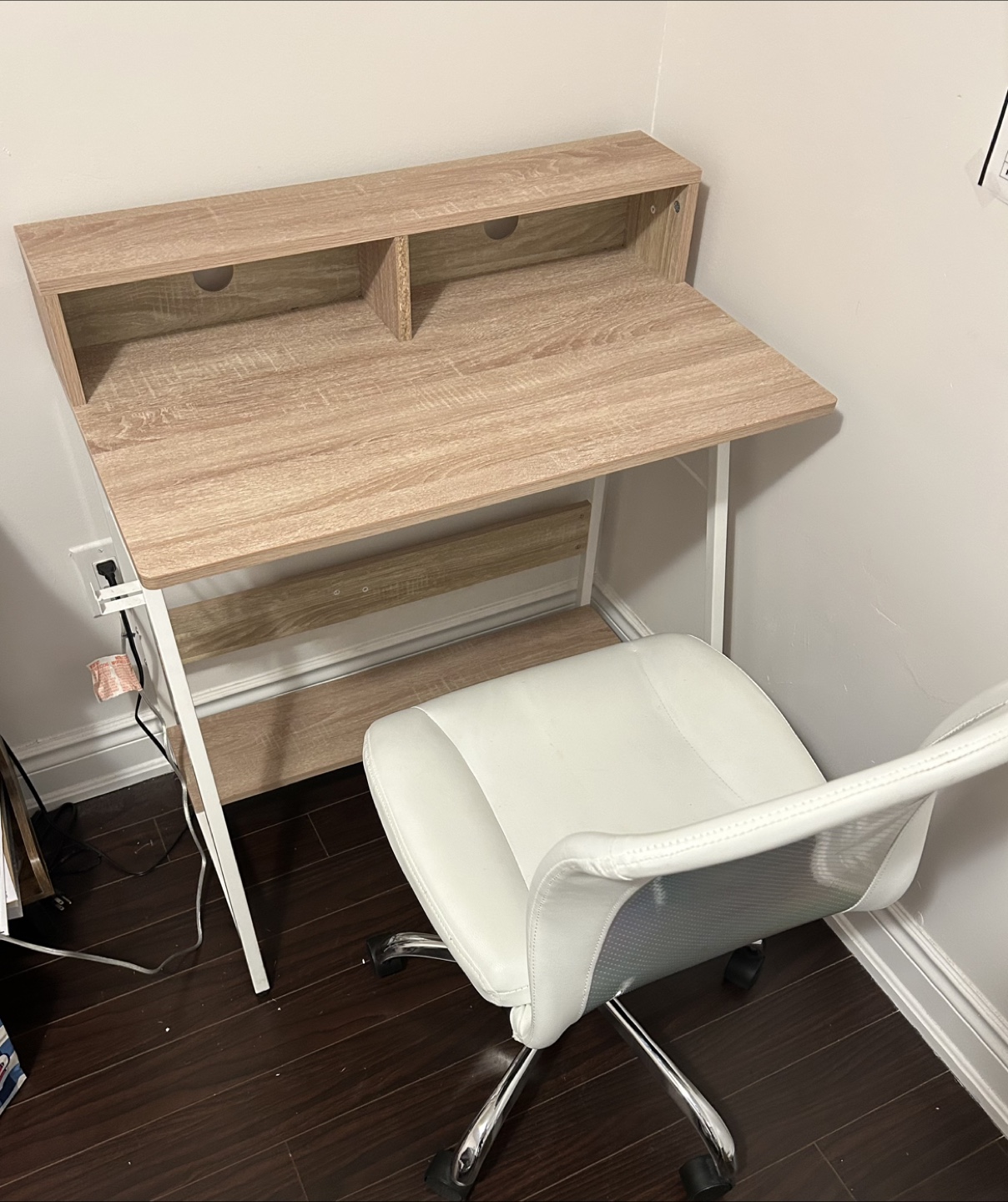 Compact Computer Desk and Office Chair