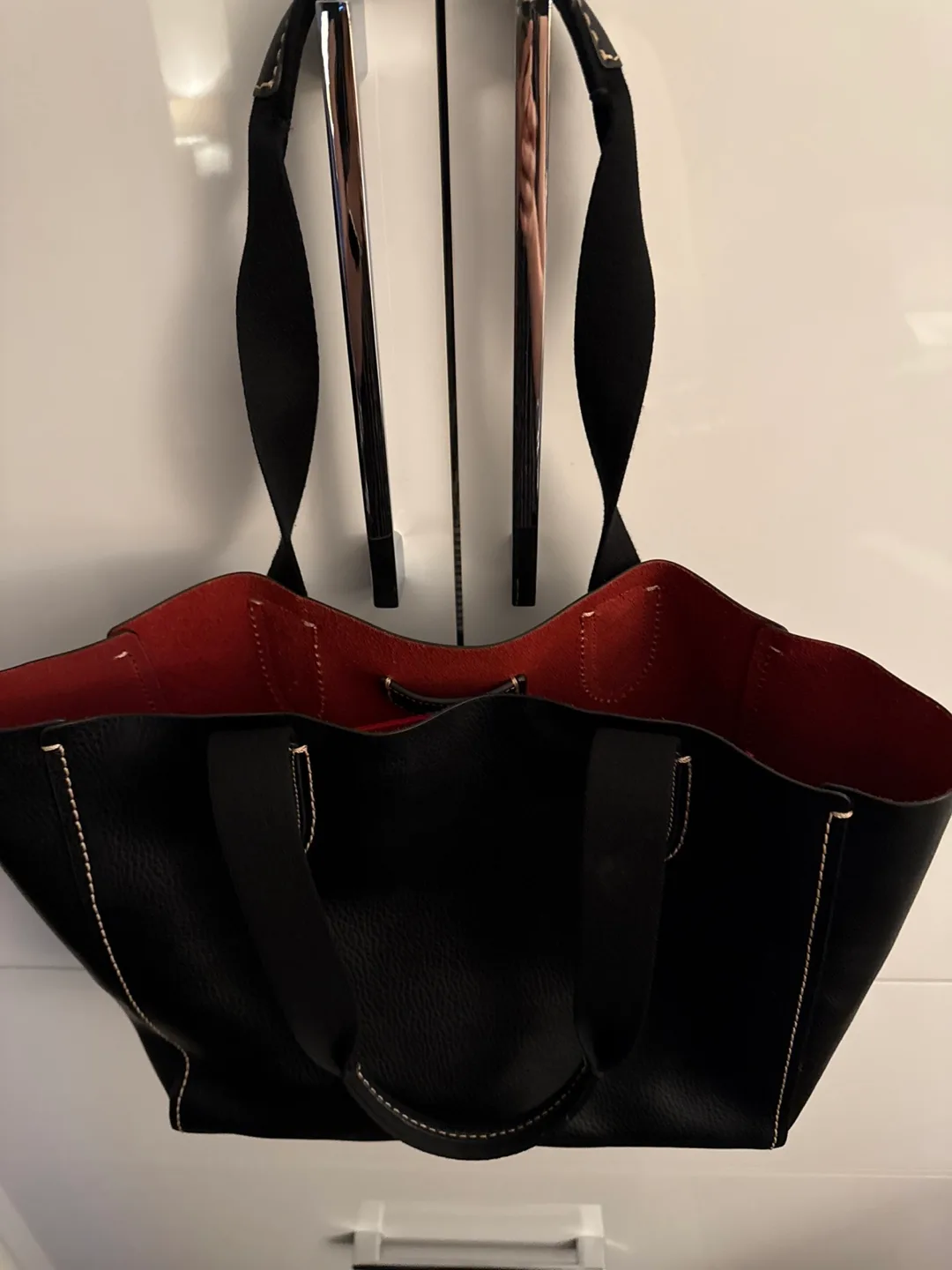 Coach Black Tote Bag image indicator(4)