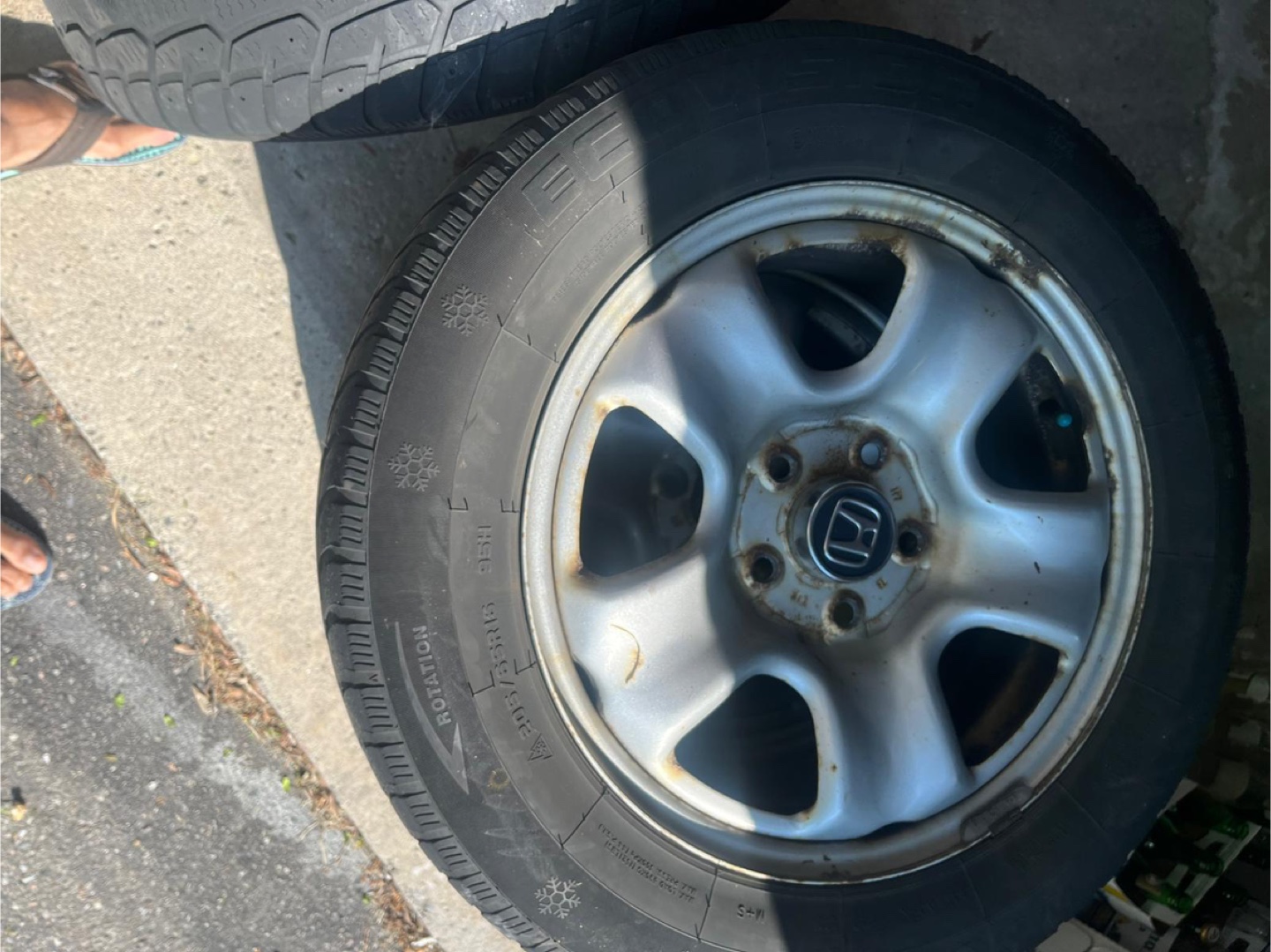 Honda Winter Tires and Rims - photo 3