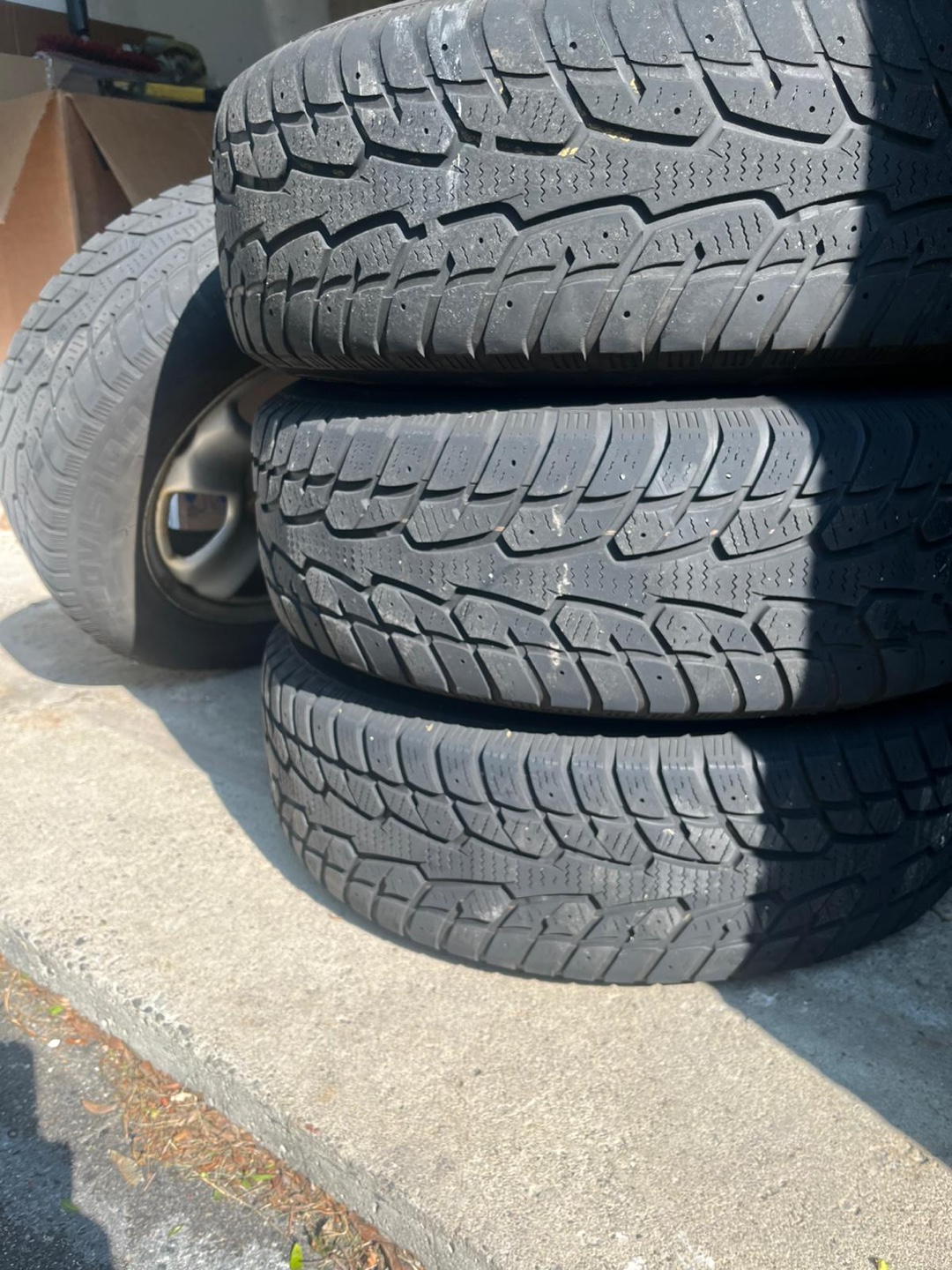 Honda Winter Tires and Rims - photo 2