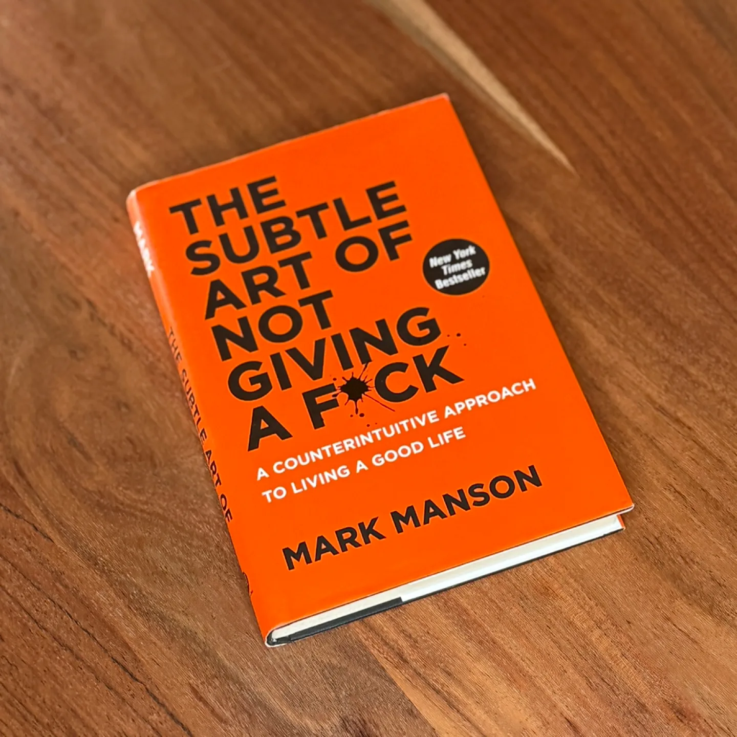 The Subtle Art Of Not Giving a F*ck by Mark Manson thumbnail
