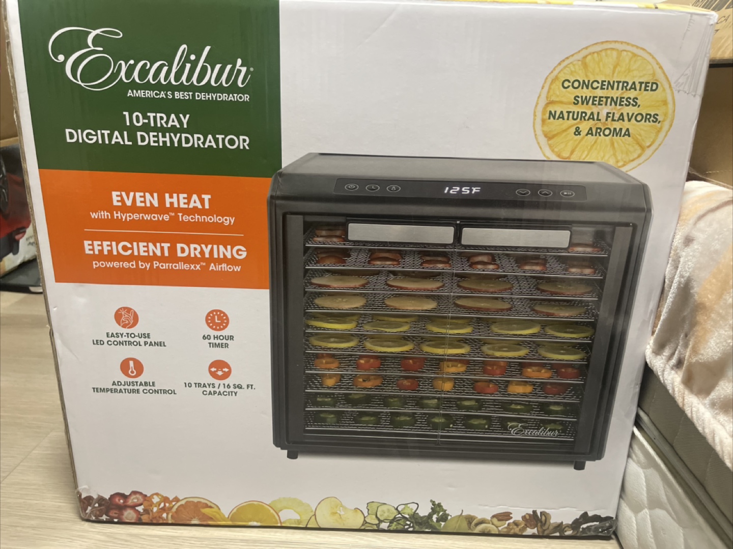 Brand New Excalibur 10-Tray Digital Dehydrator