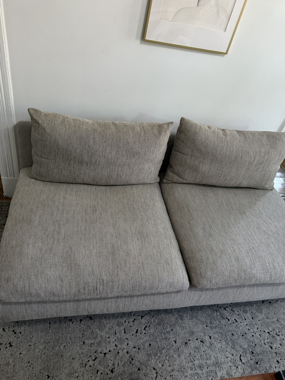 Modern Sofa with Pillows - photo 4