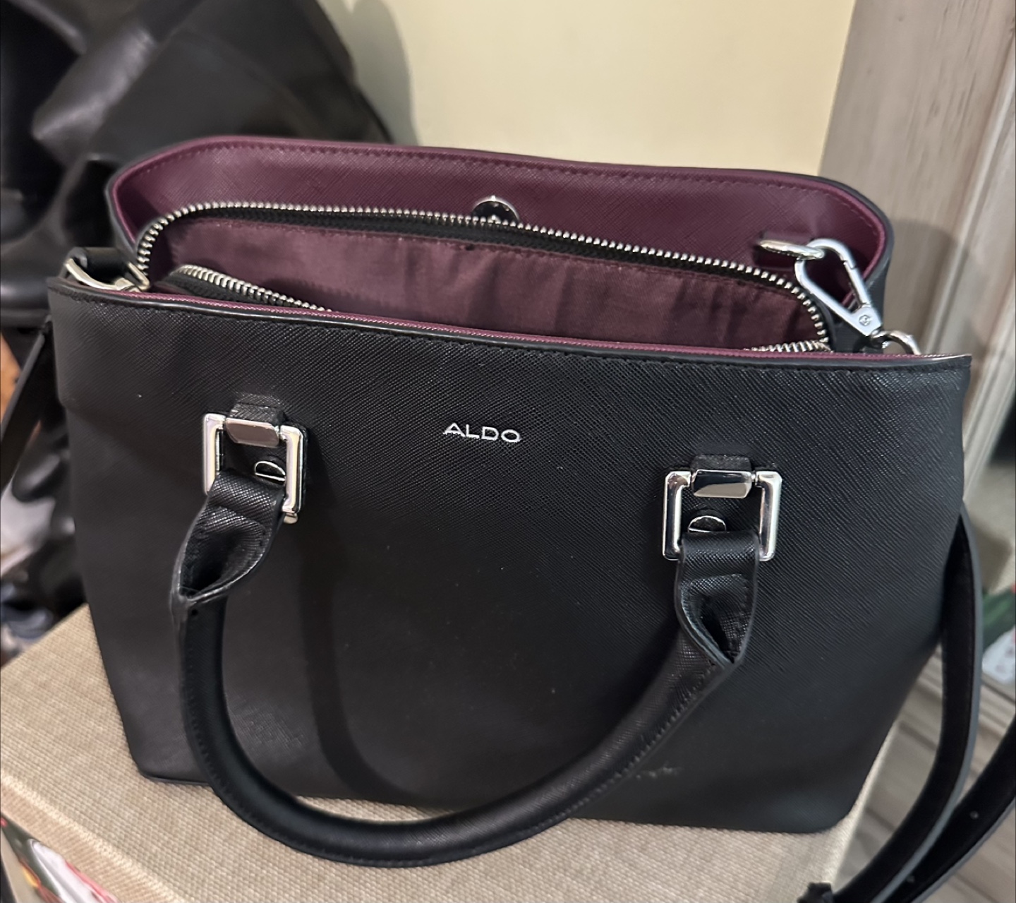 ALDO Black Handbag