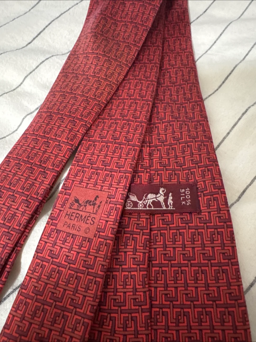 Hermes Silk Tie image indicator(4)