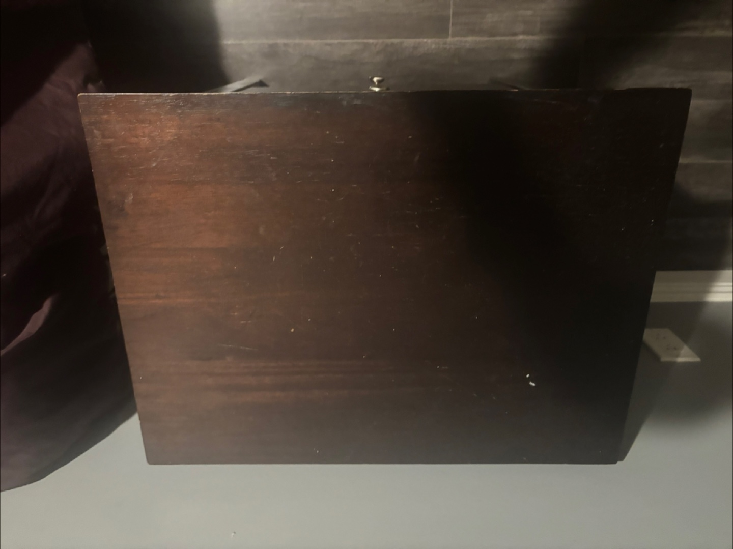 Nightstand - Dark Brown - photo 4
