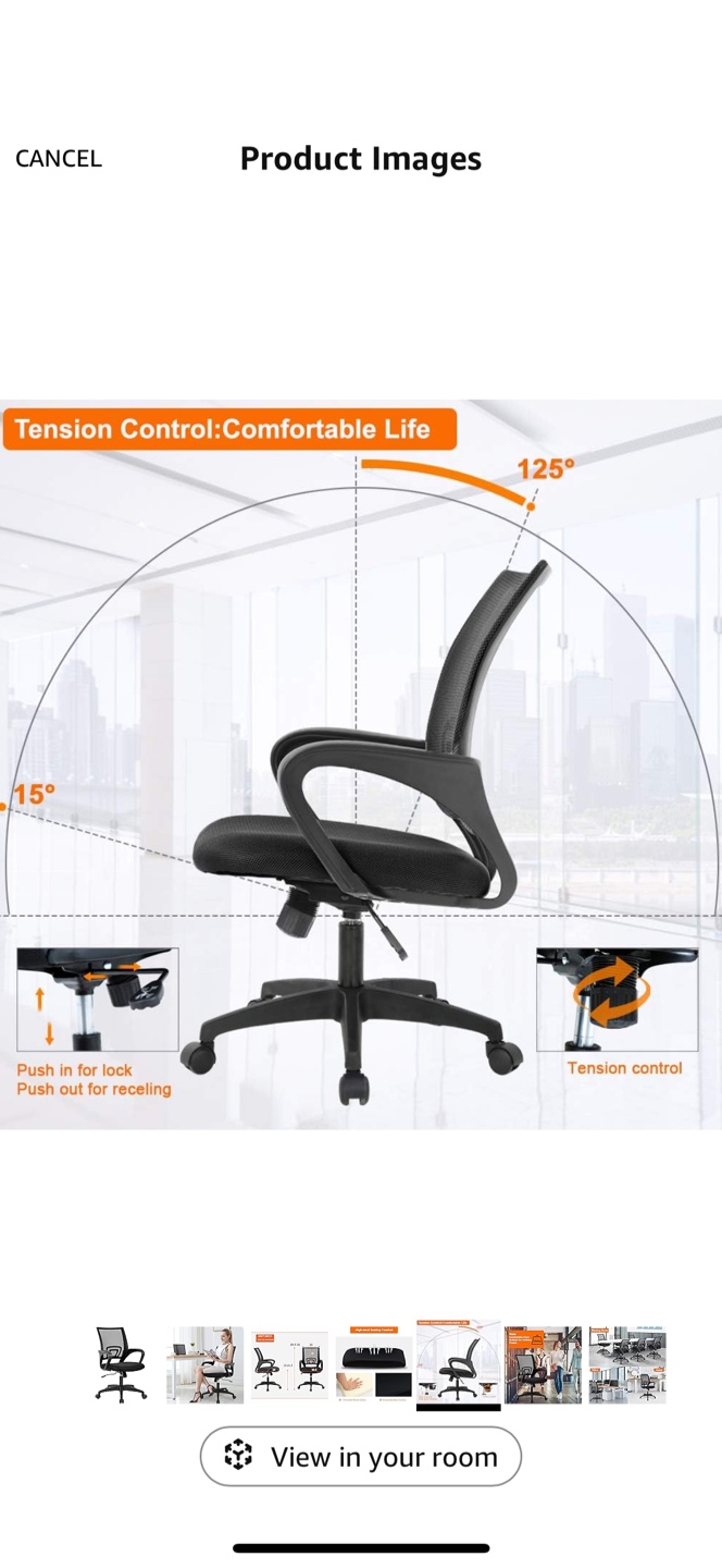 Desk and Office Chair Combo - photo 3