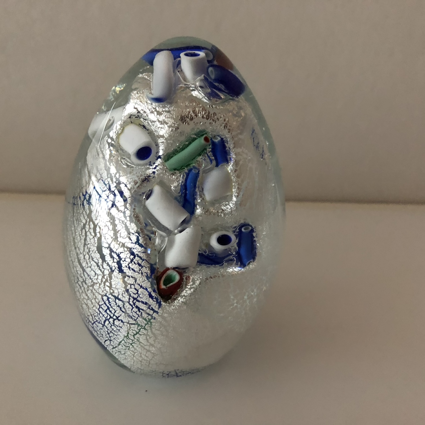 Murano Glass Egg Paperweight - photo 3
