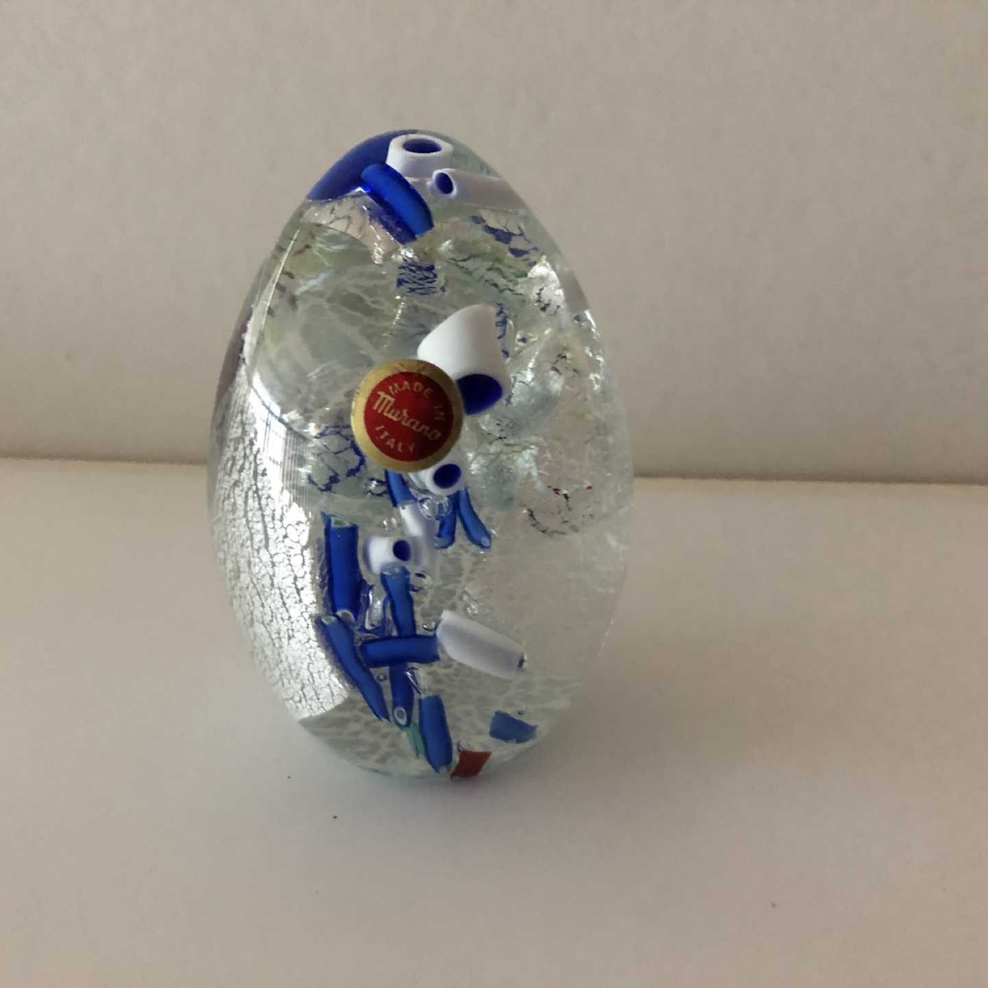 Murano Glass Egg Paperweight - photo 5