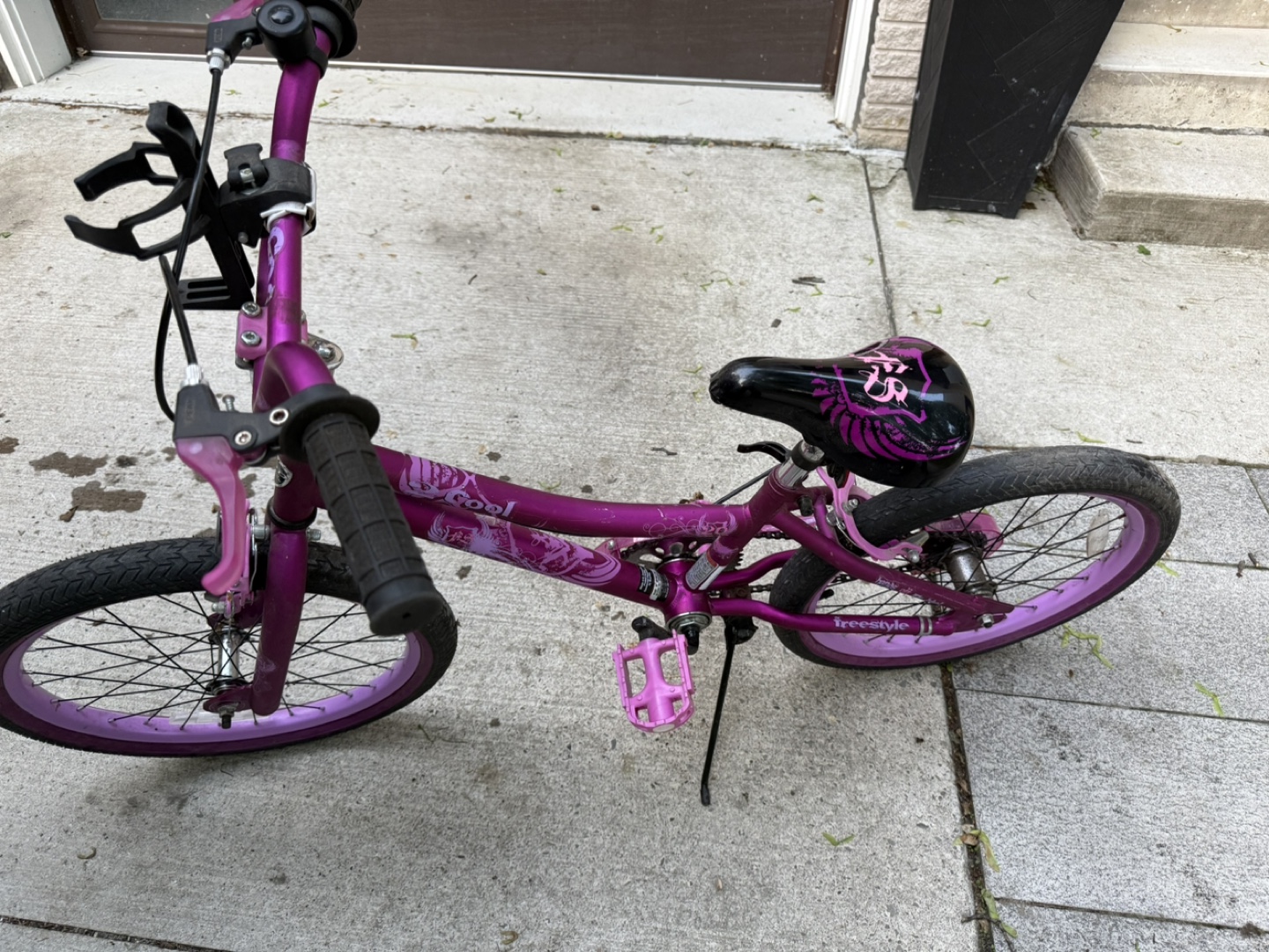 Purple and Pink BMX Bike - photo 3