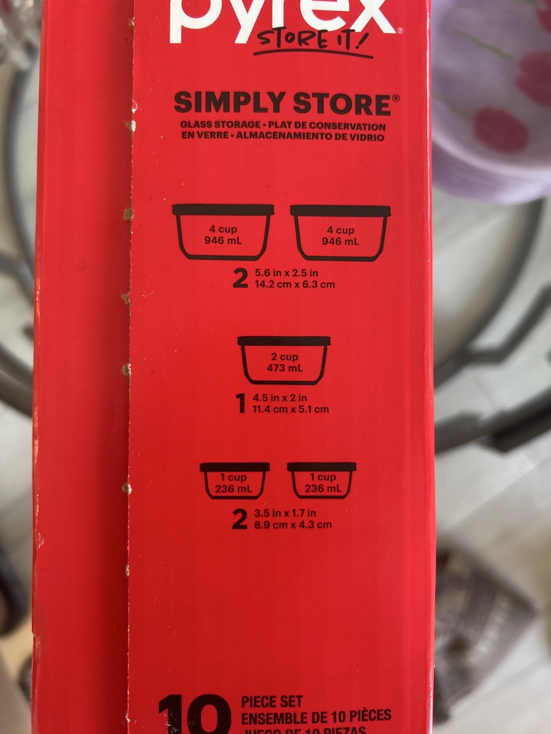 Pyrex 10 pc Simply Store Glass Storage Set - photo 3
