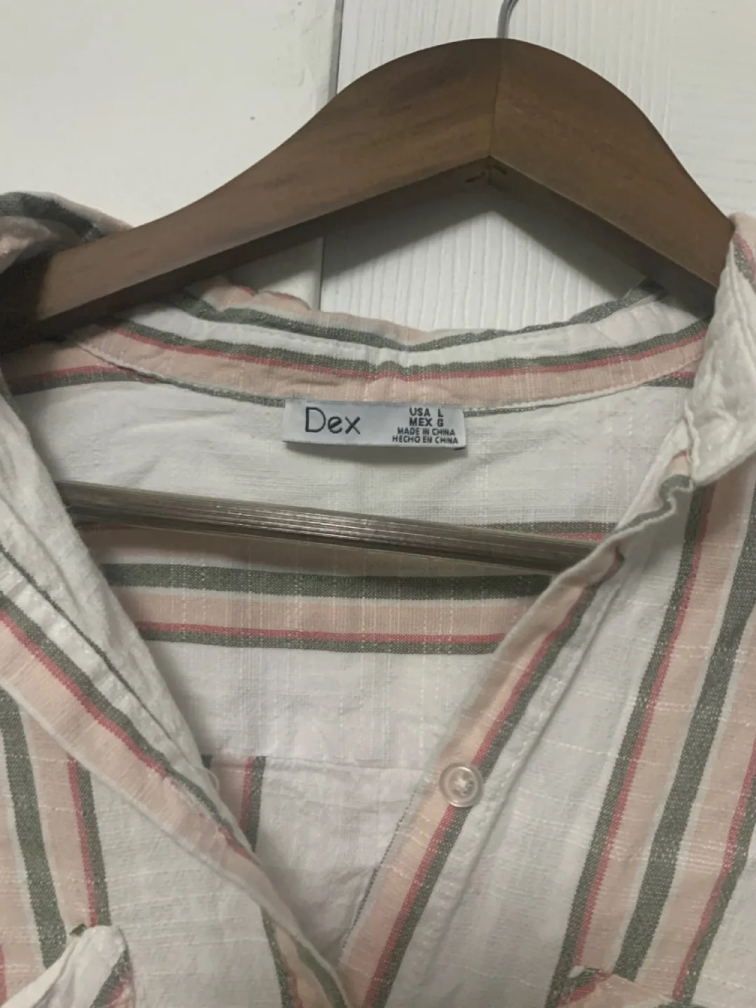 Dex Striped Button-Up Top image indicator(2)