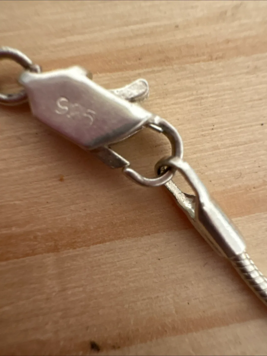 Vintage Silver Chain image indicator(2)