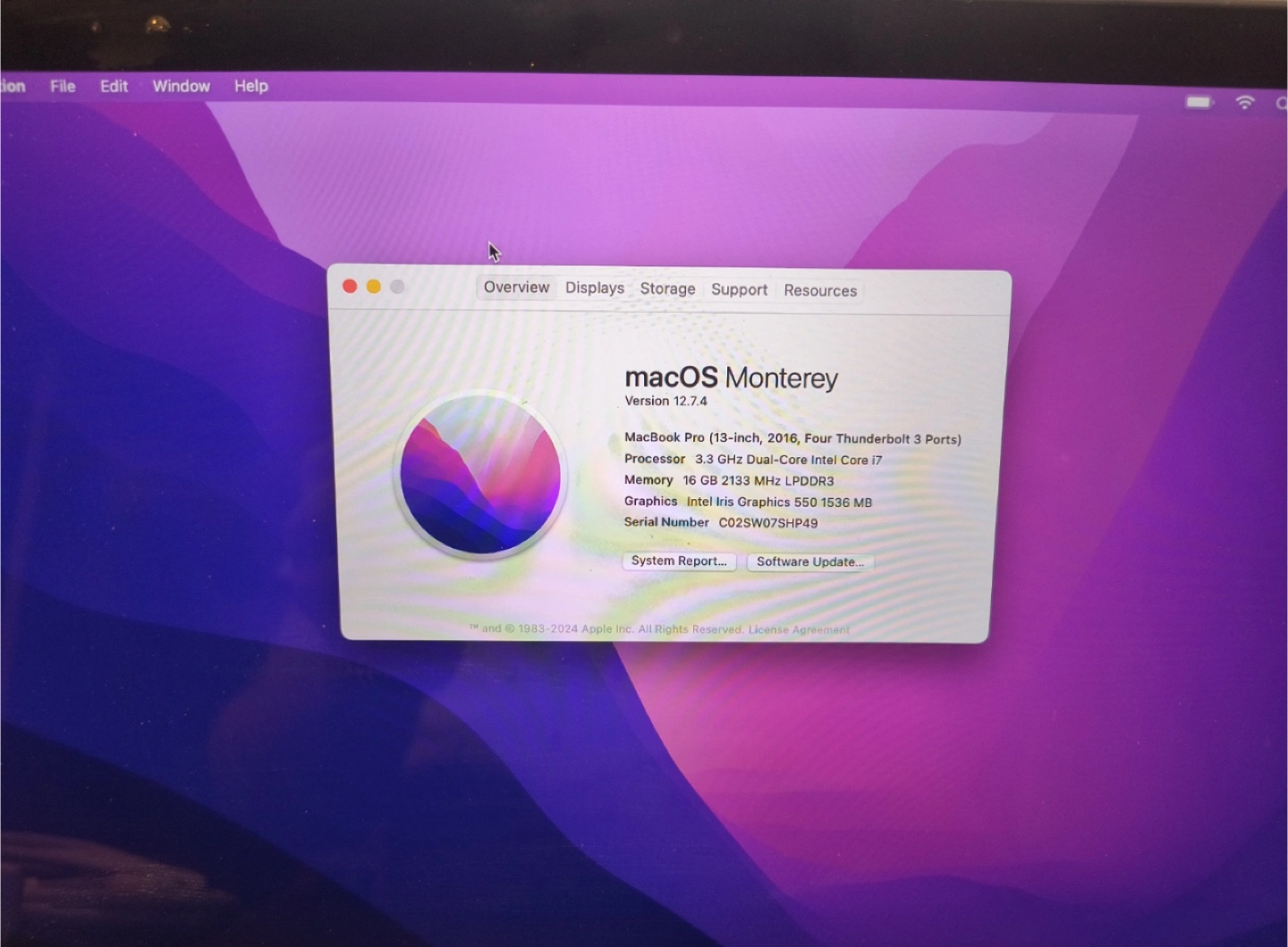 Apple MacBook Pro 2016 - photo 5