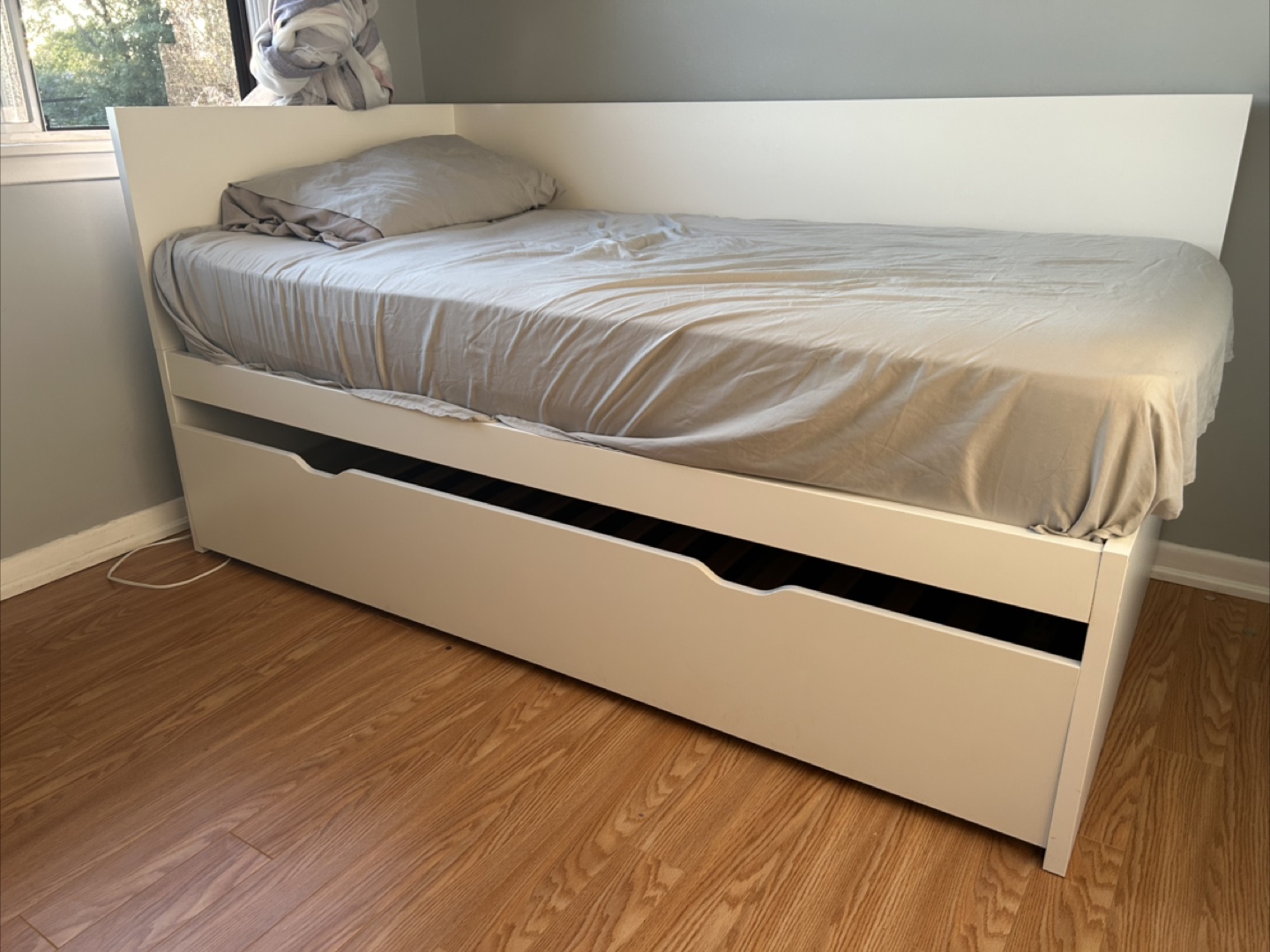 IKEA White Daybed with mattress - photo 3