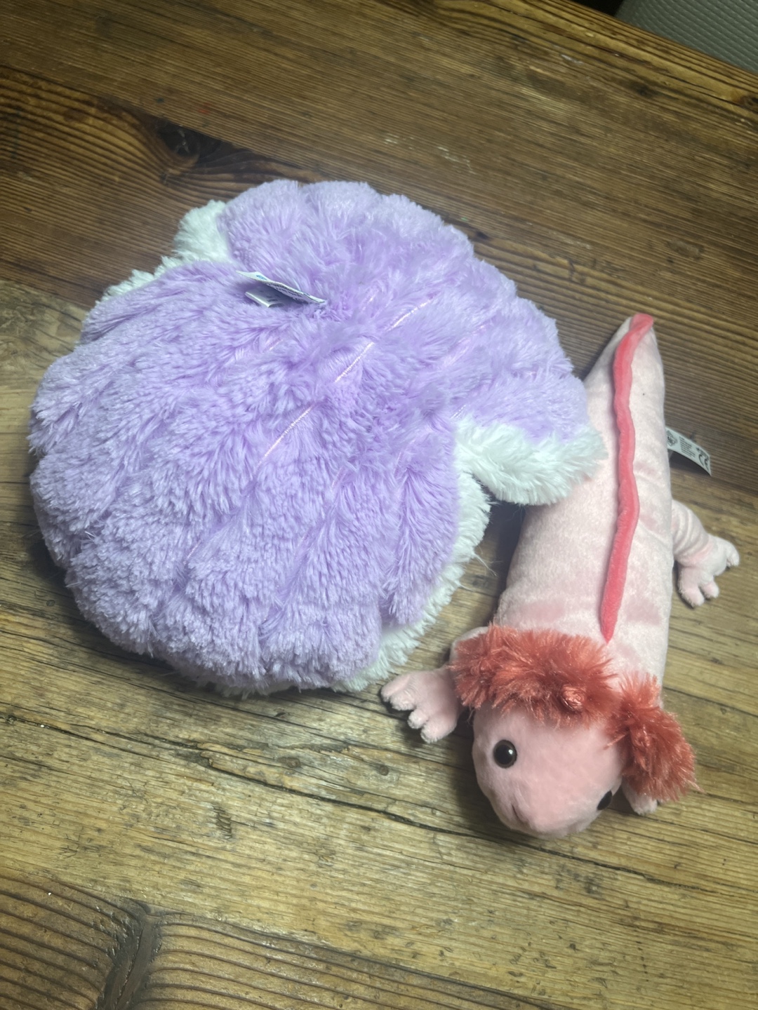 Axolotl and Shell Plushies - photo 2