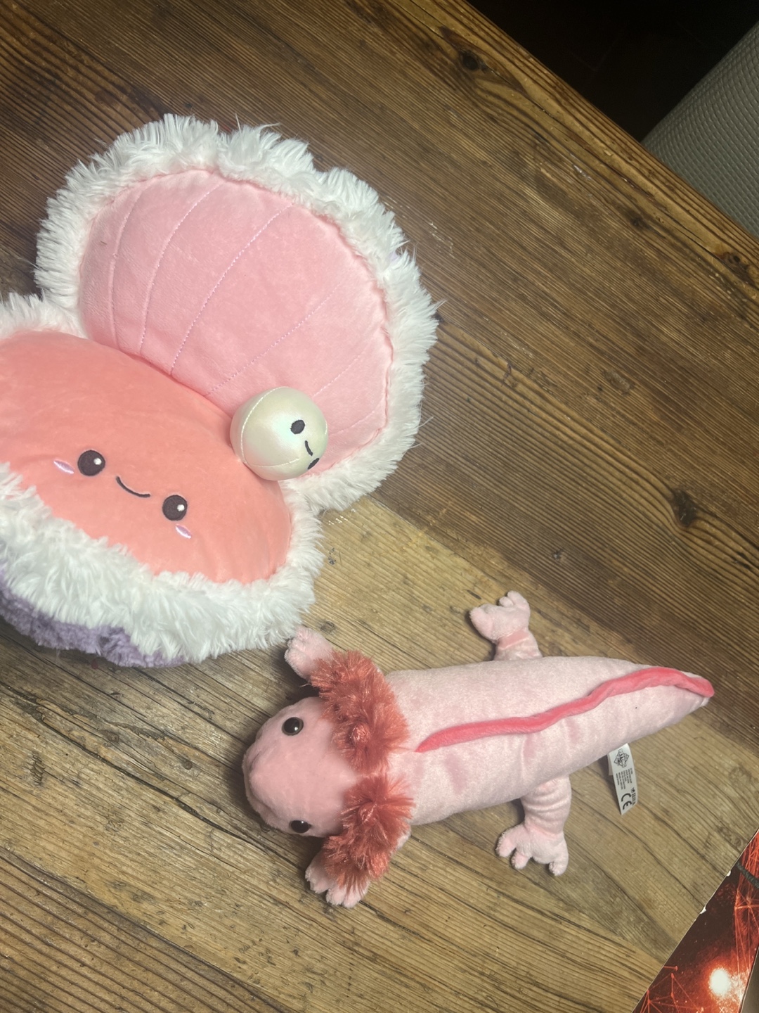 Axolotl and Shell Plushies - photo 3