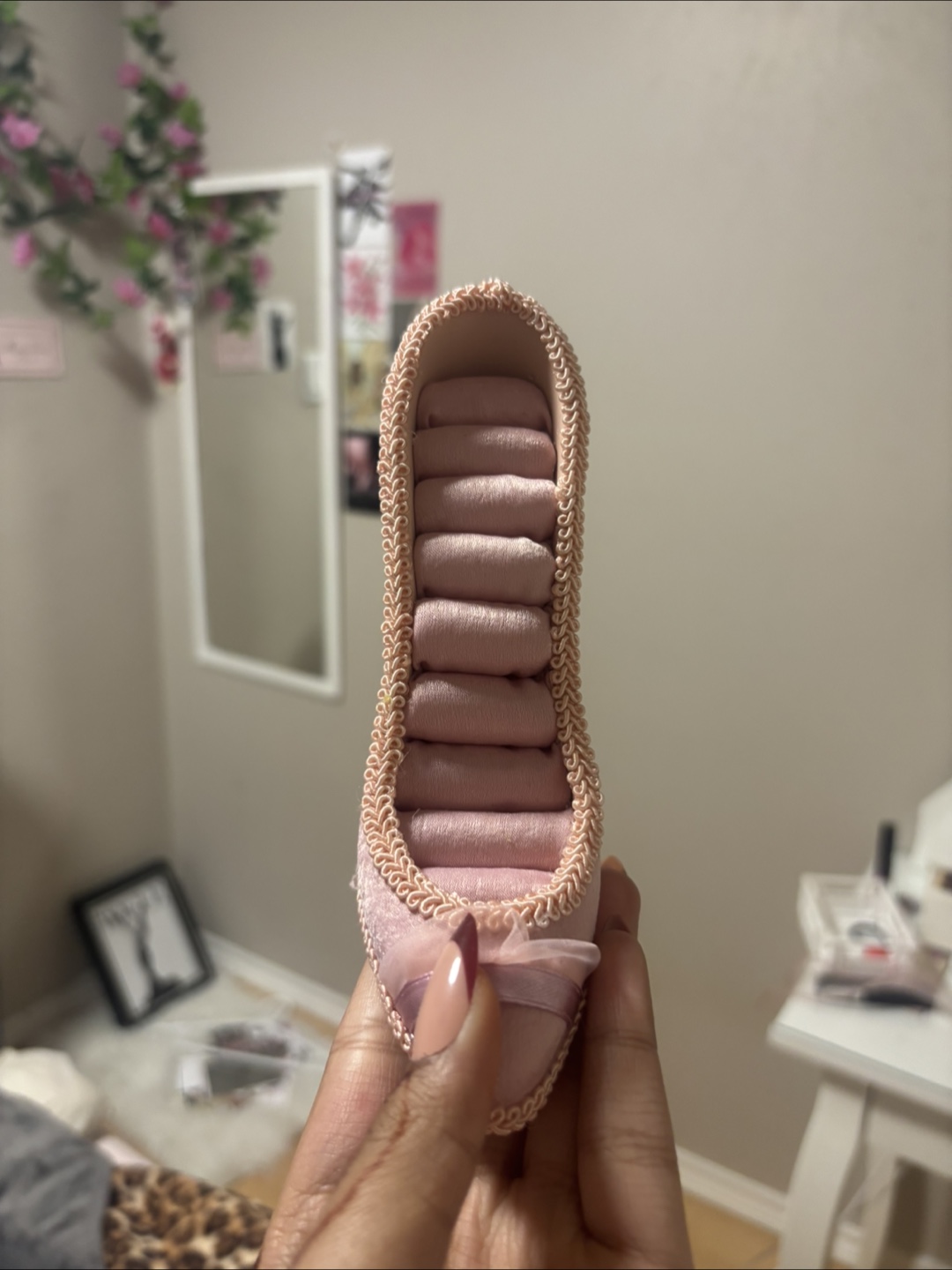 Pink High Heel Ring Holder - photo 2