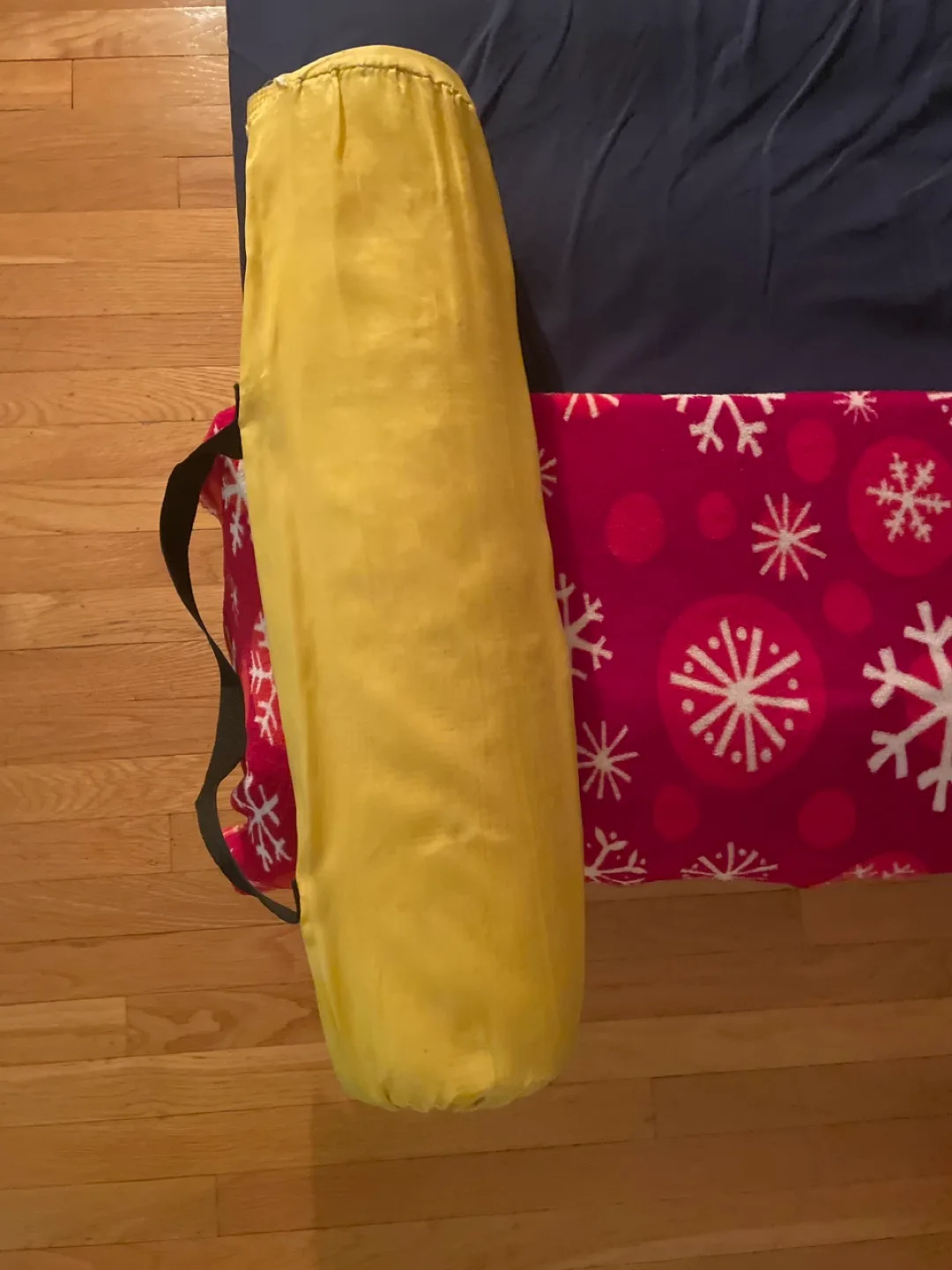 🏴‍☠️ Yellow Yoga Mat with Carrying Case image indicator(3)